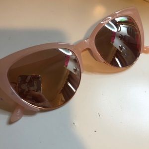 Pink Cat Eye Sunglasses